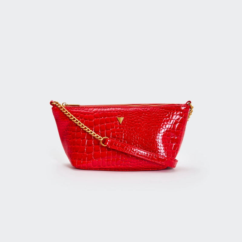 Vicolo Borsa Nina a spalla in ecopelle effetto "coco