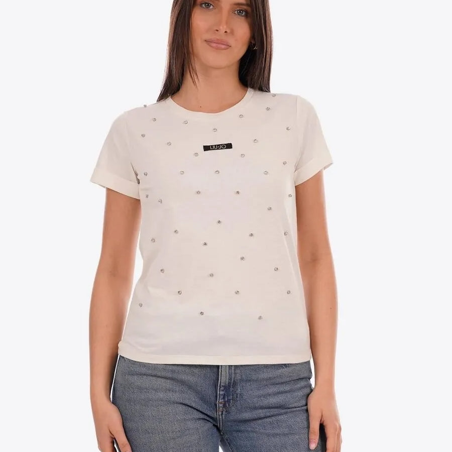 Liu Jo T-shirt con Strass