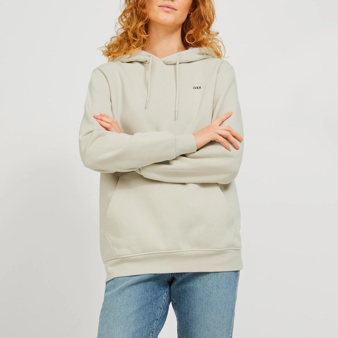 Jjxx Felpa con Cappuccio e Coulisse