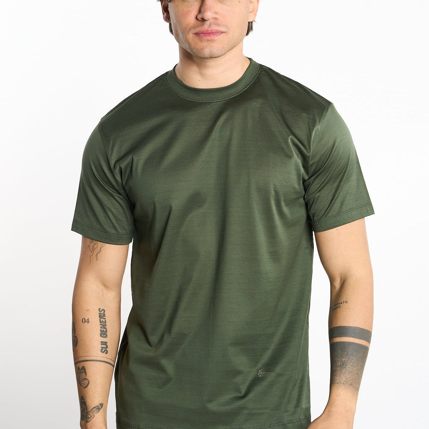 YUU T-shirt Dallas in Filo di Scozia