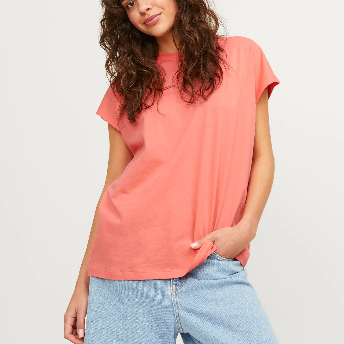 Jjxx T-shirt Jxastrid Senza Maniche Paricollo