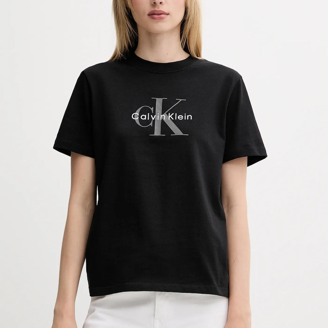 Calvin Klein Jeans T-shirt con Monogramma con Logo