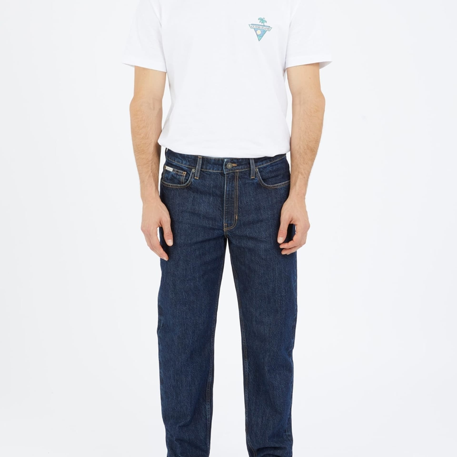 Guess Jeans Relaxed Gamba Affusolata
Blù