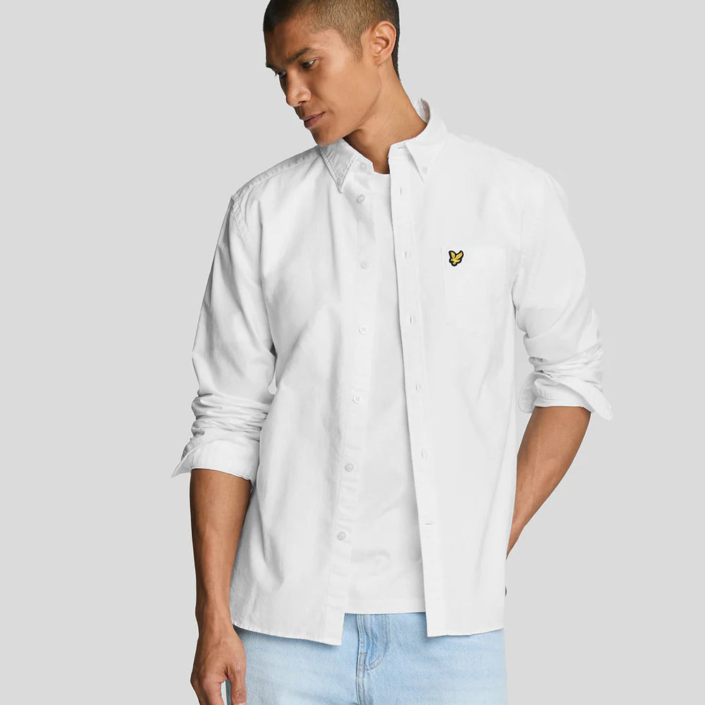 Lyle& Scott Camicia Colletto Oxford