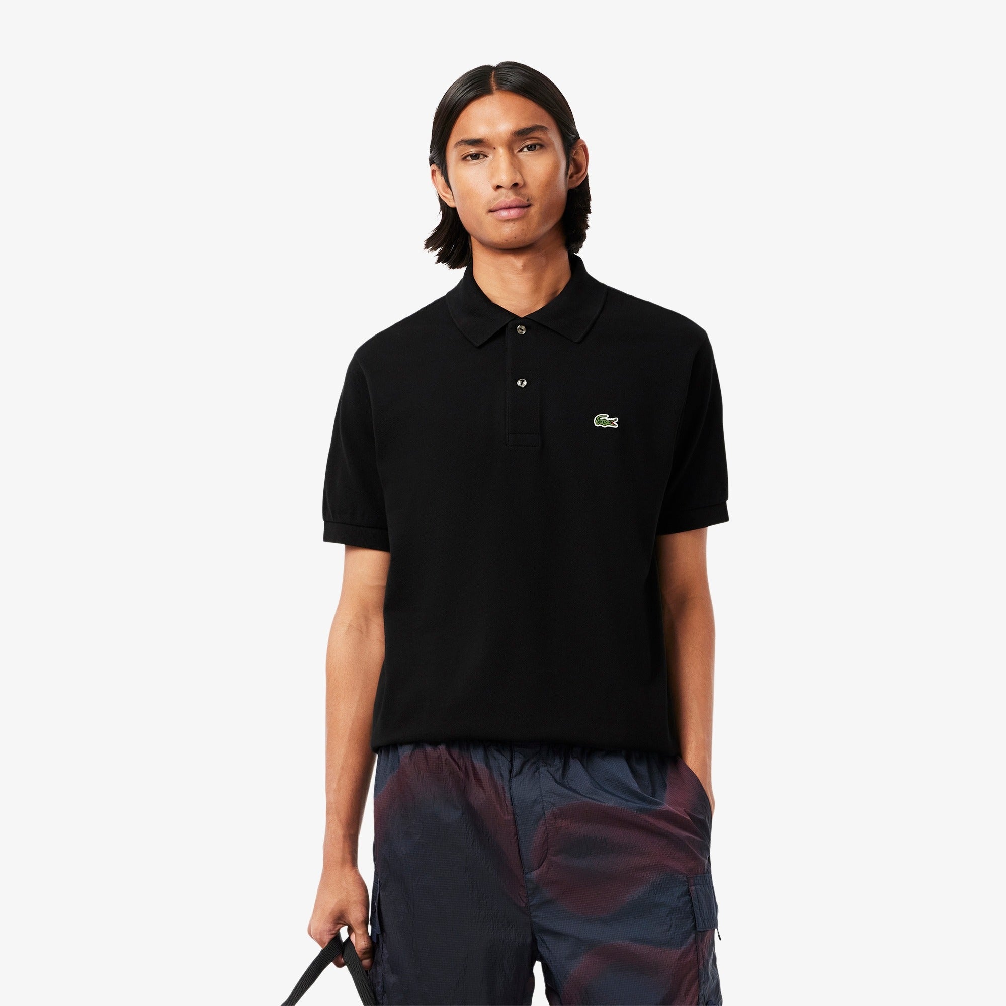 Lacoste Polo in Misto Cotone Organico