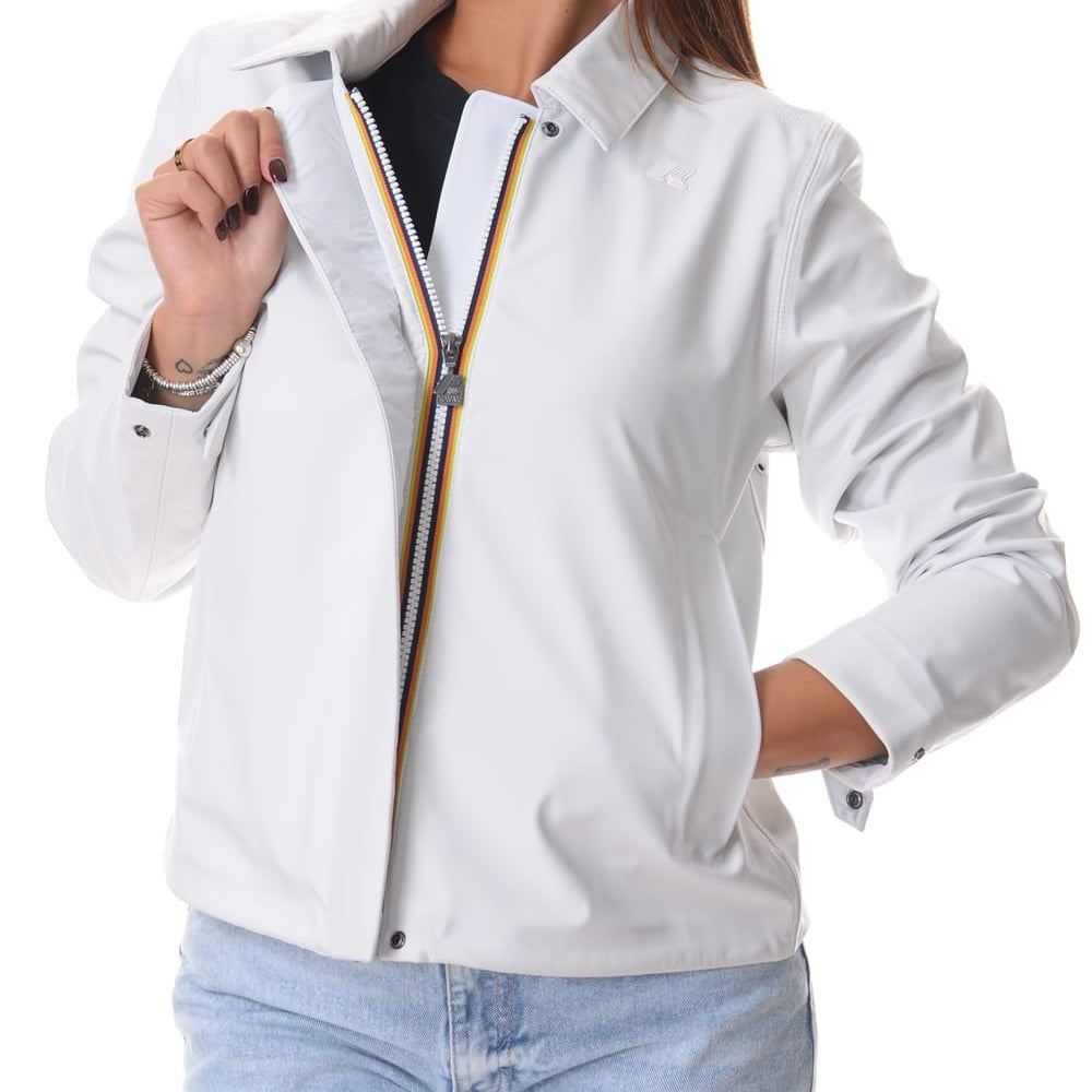 K-WAY Giacca Sondrielle Bonded Corta con Logo