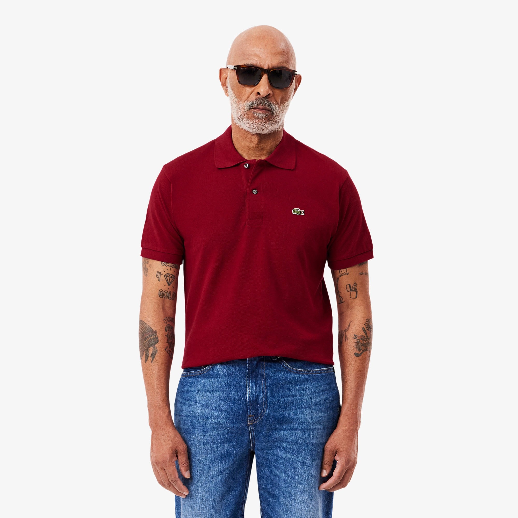 Lacoste Polo in Misto Cotone Organico