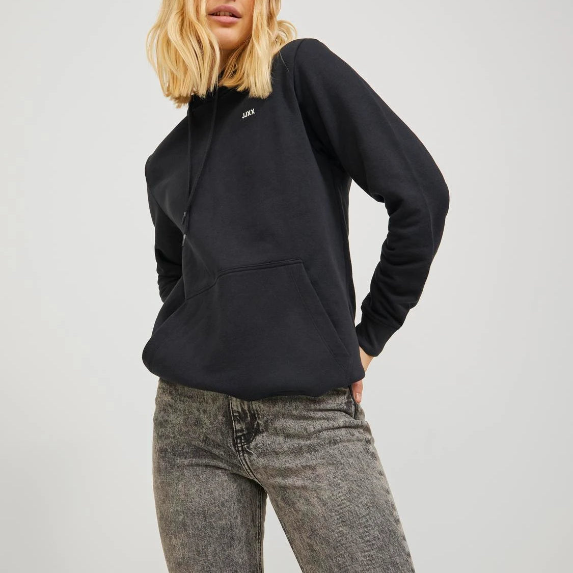 Jjxx Felpa con Cappuccio e Coulisse