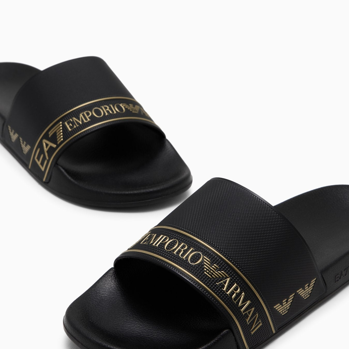 Armani EA7 Ciabatta Sliders con Banda L ogata