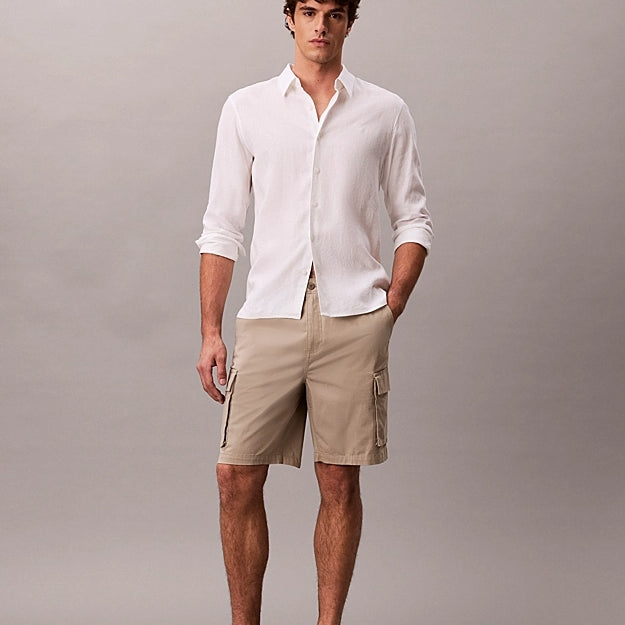 Calvin Klein Jeans Bermuda Cargo in Cotone