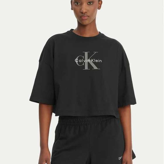 Calvin Klein Jeans T-shirt Monologo Taglia Squadrata