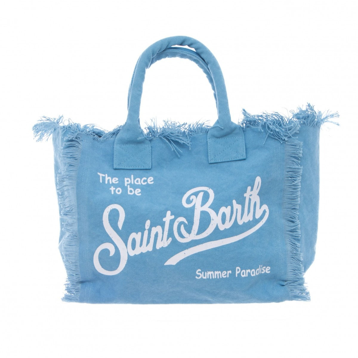 Saint Barth Borsa a Spalla Vanity in Canvas