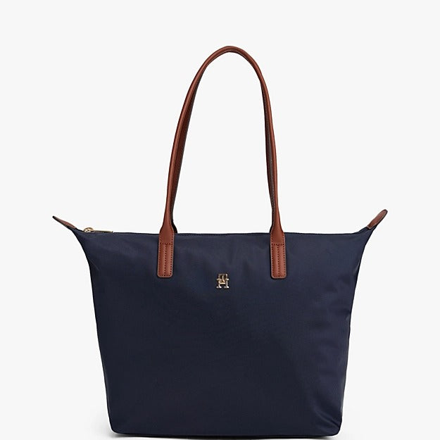 Tommy Hilfiger Borsa Tote con Tracolla in Tessuto