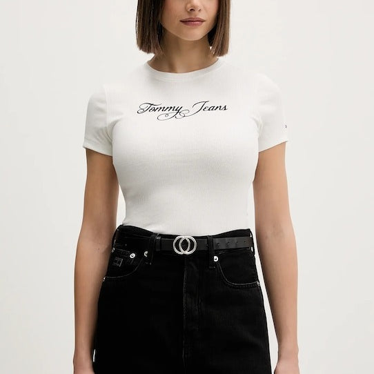 Tommy Jeans T-shirt in Cotone