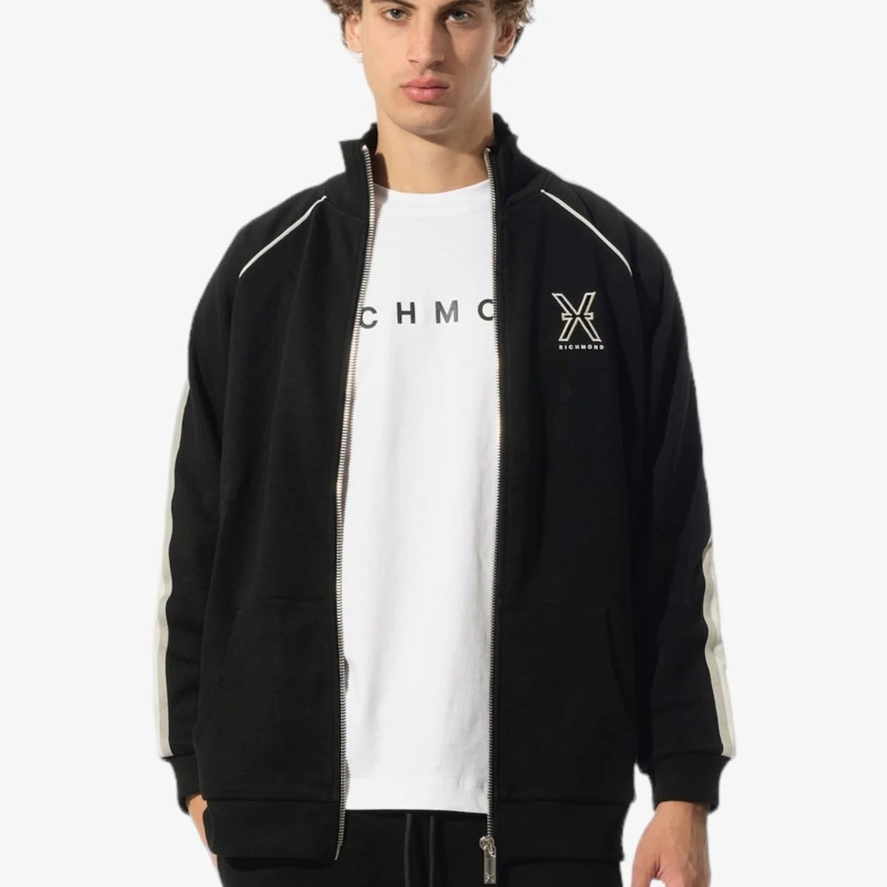 John Richmond Felpa Logo Ricamato