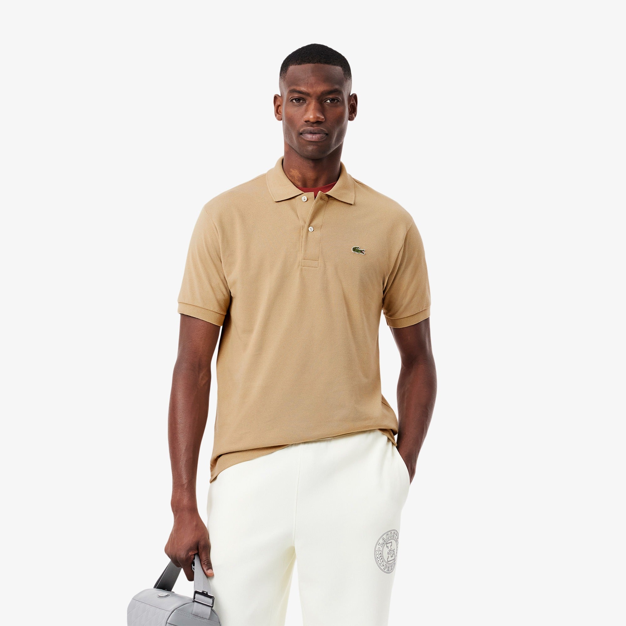 Lacoste Polo in Misto Cotone Organico Regular Fit