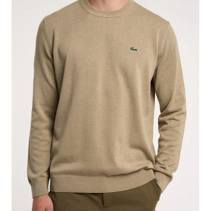 Lacoste Maglione Girocollo con Logo Iconico