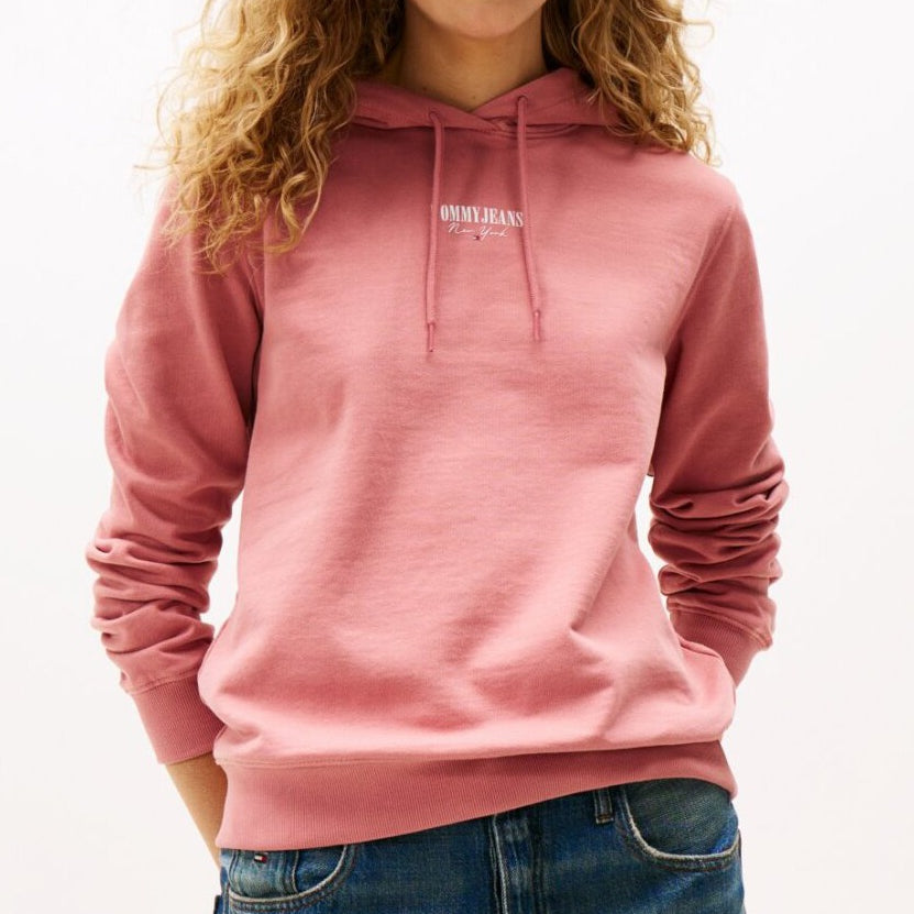 Tommy Hilfiger Felpa in Cotone con Cappuccio