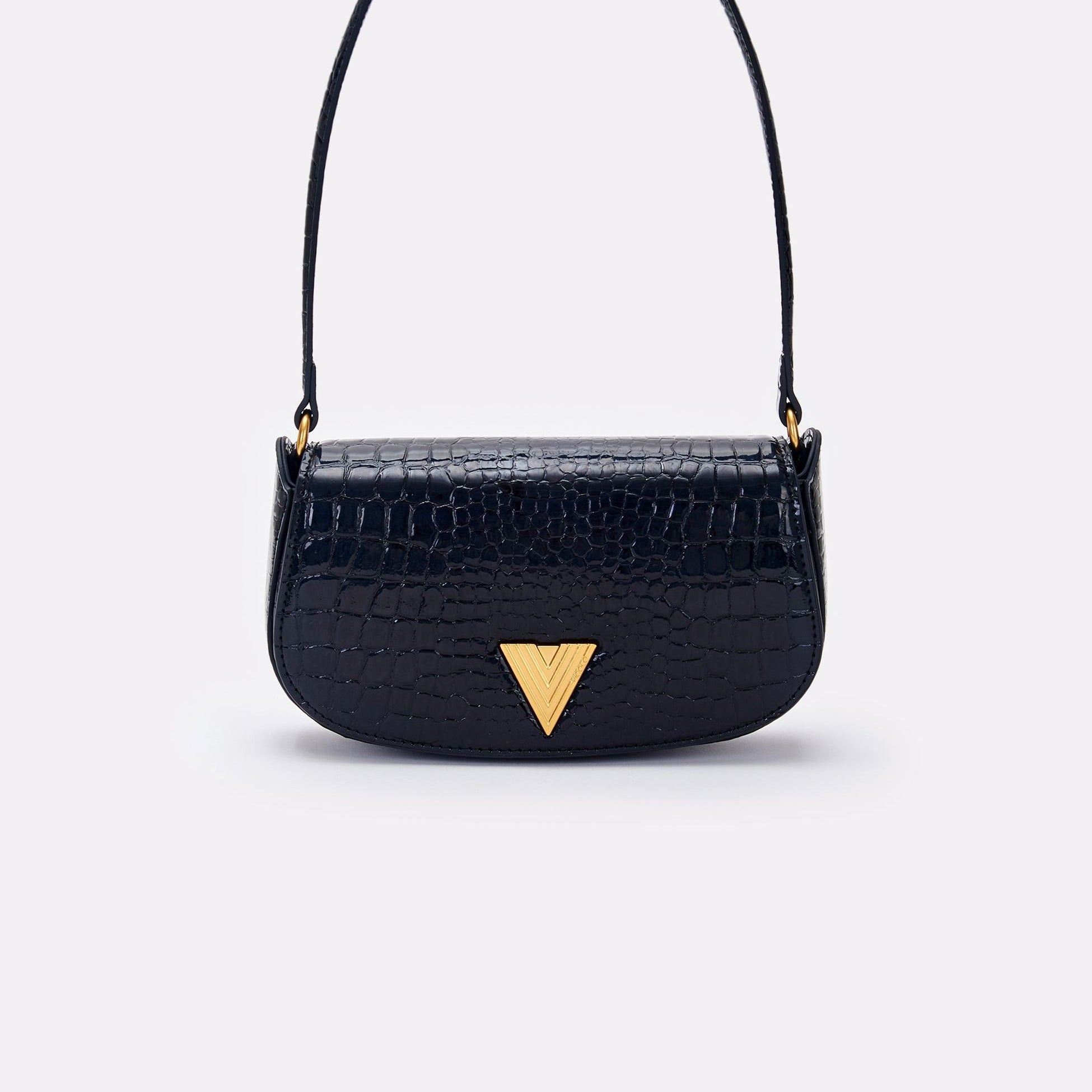 Vicolo Borsa Clap Effetto Coccodrillo