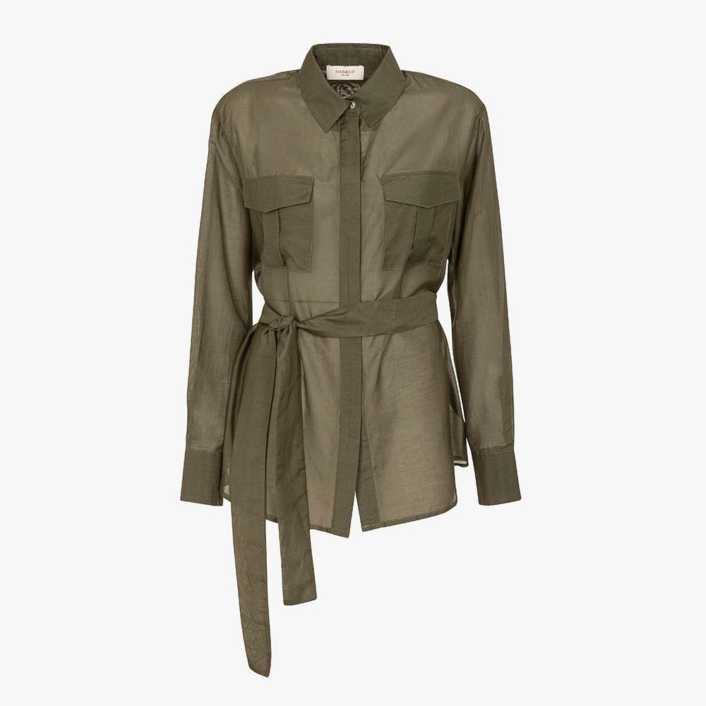 MARKUP Camicia con tasche Davanti
Verde