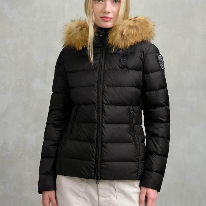 BLAUER USA Piumino a Righe Arcadia