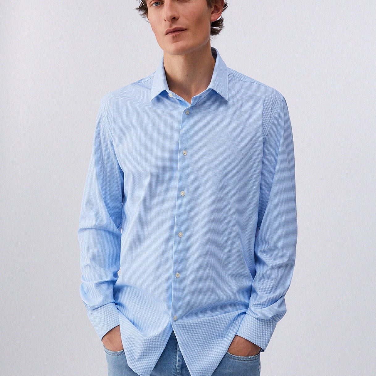 Liu Jo Camicia a Righe Azzurro