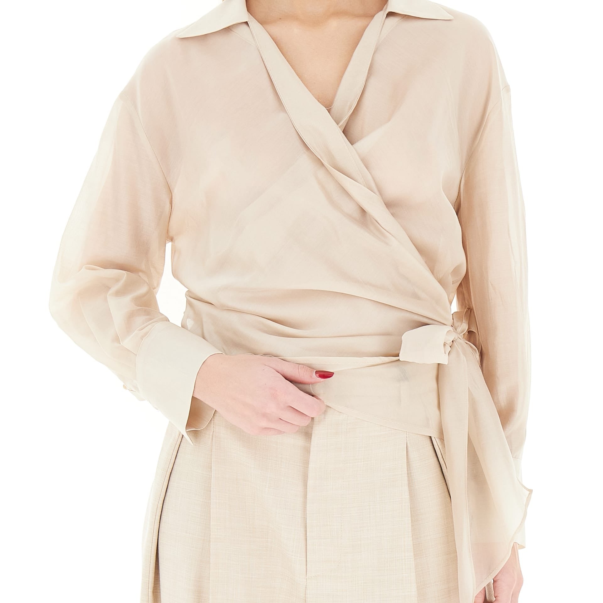 Vicolo Camicia con Fiocco
Beige