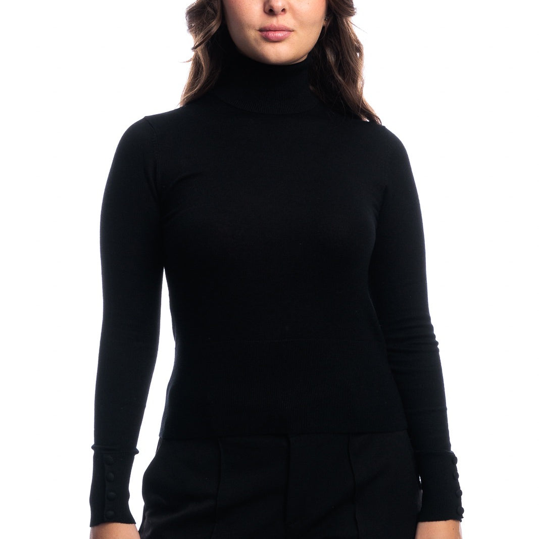 Mark Up Maglione Dolcevita in Misto Viscosa