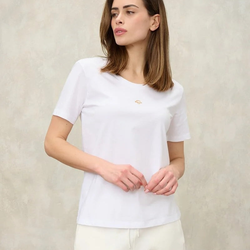 Blauer USA T-shirt Pumpies con Logo Minimal