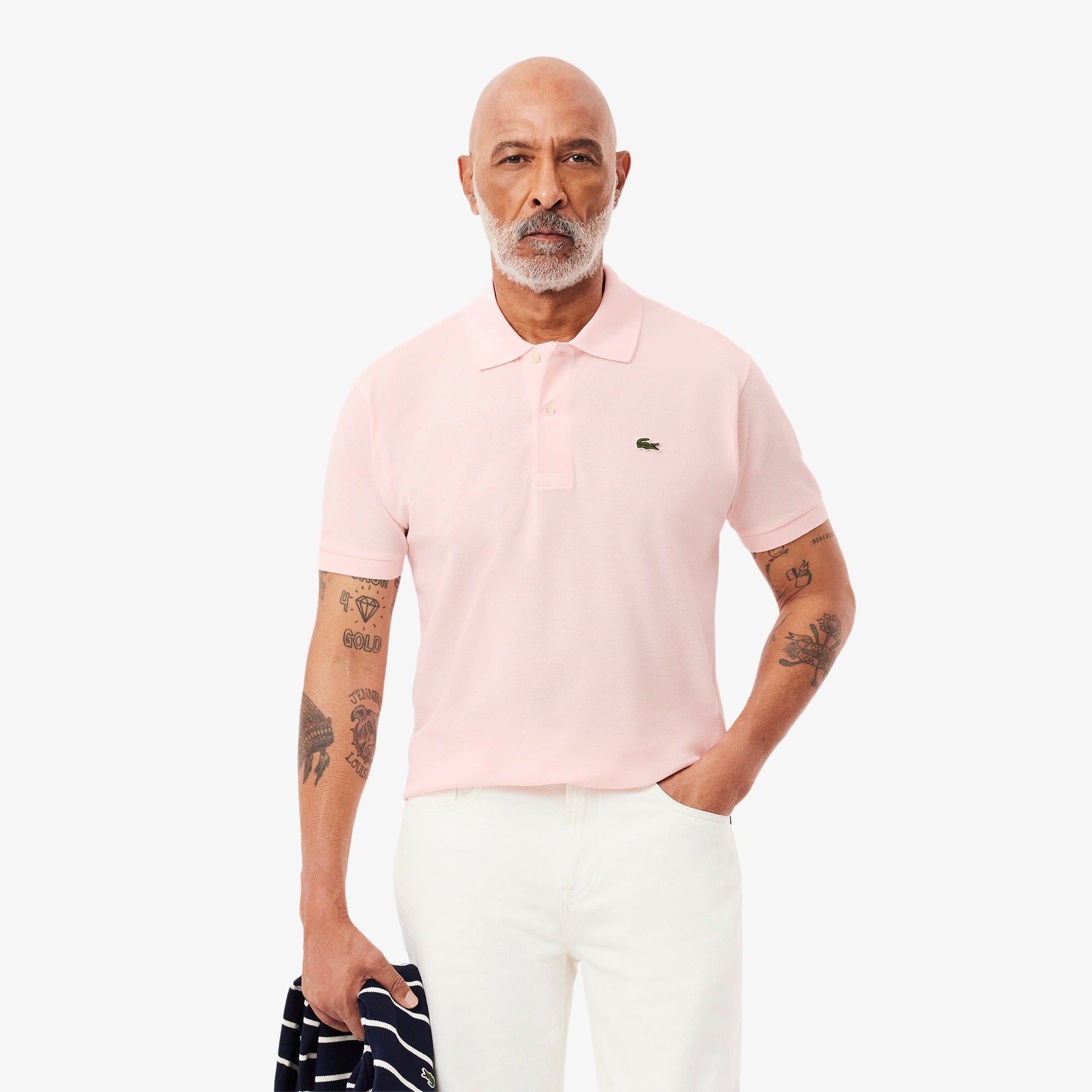Lacoste Polo in Misto Cotone Organico Regular Fit