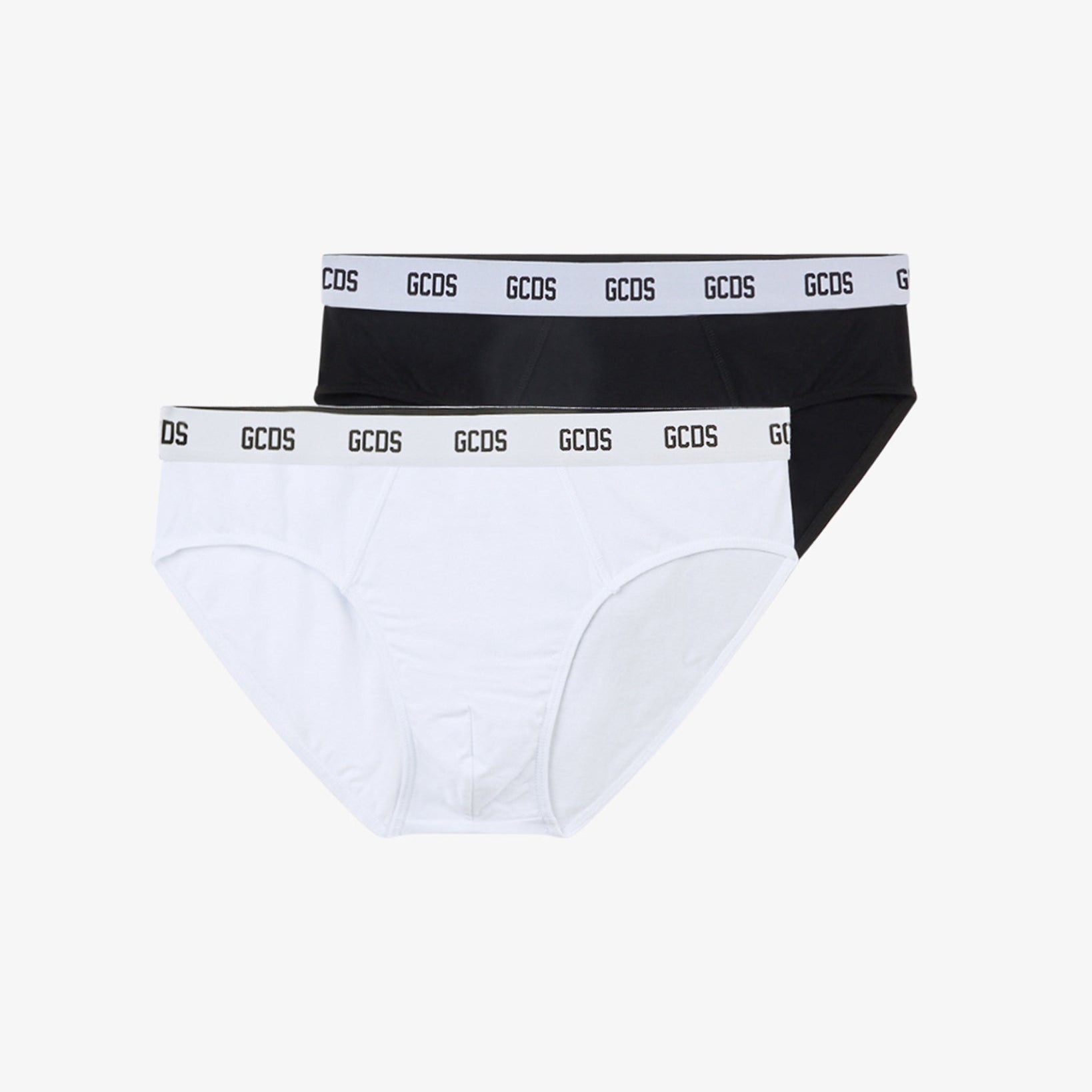 GCDS Pacco da 2 Slip Essentials Nero