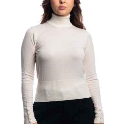 Mark Up Maglione Dolcevita in Misto Viscosa