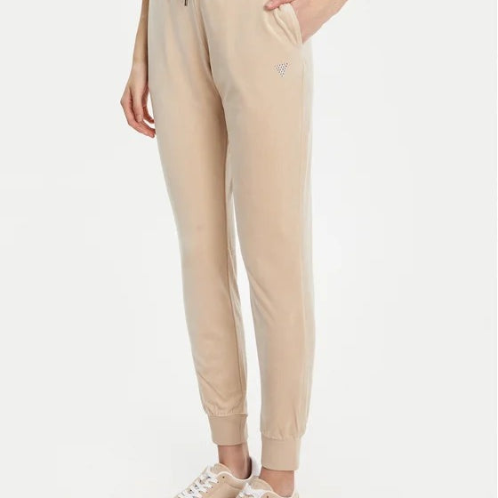 Guess Joggers in Velluto Beige