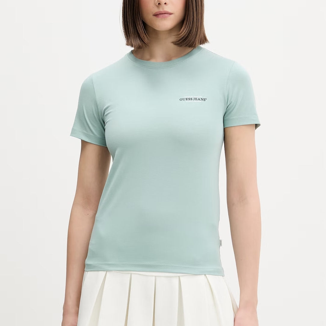 Guess Jeans T-shirt Vestibilità Slim American Tradition Mini