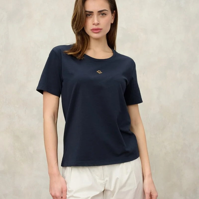 Blauer USA T-shirt Pumpies con Logo Minimal