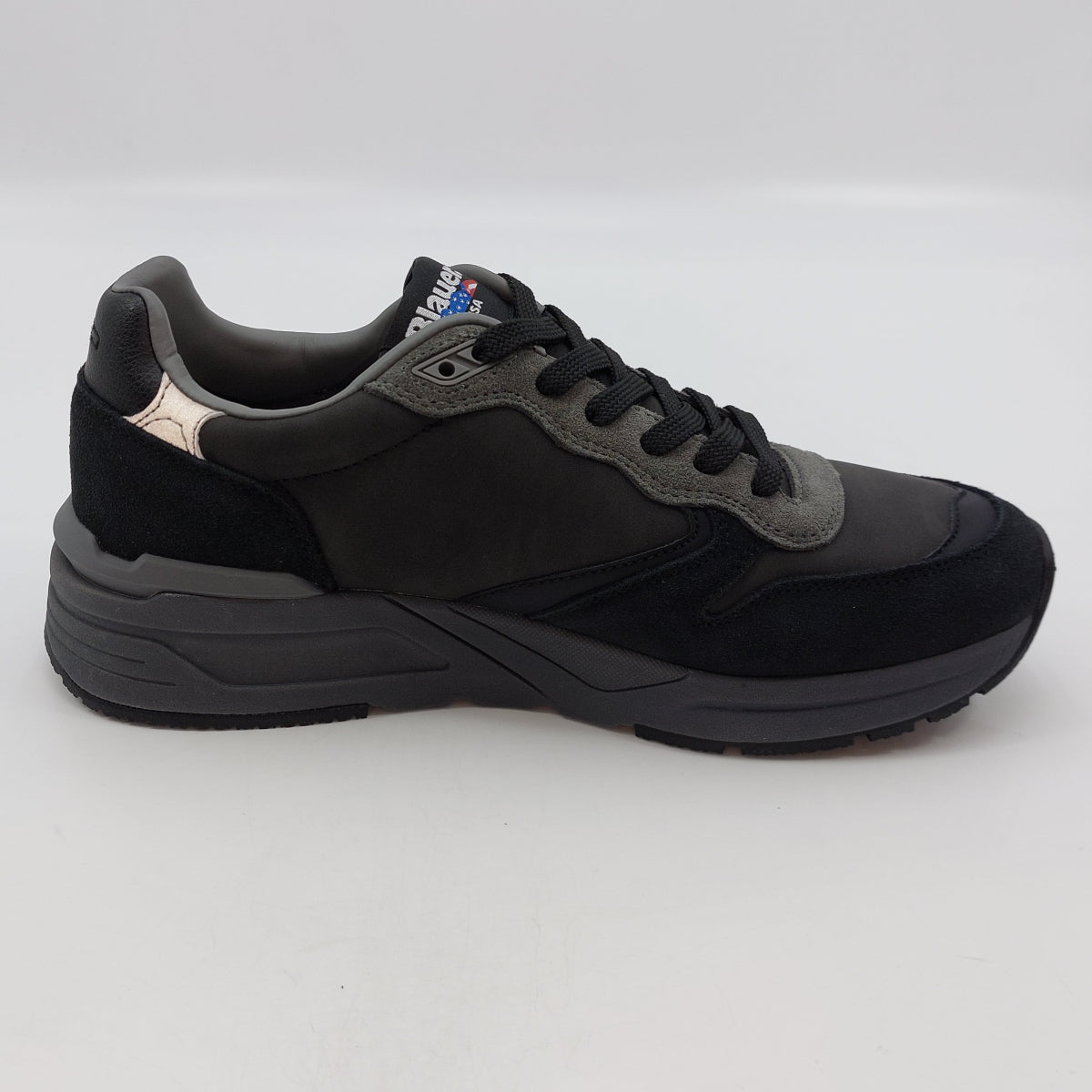 BLAUER USA Sneakers Running in Ecopelle con Logo