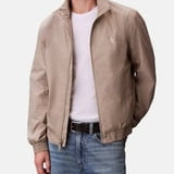 Calvin Klein Jeans Giubbino Harrington in Nylon Beige