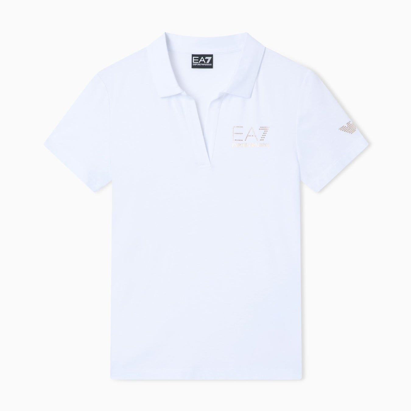 Armani EA7 Polo a Maniche Corte Evolution in Misto Cotone e Modal