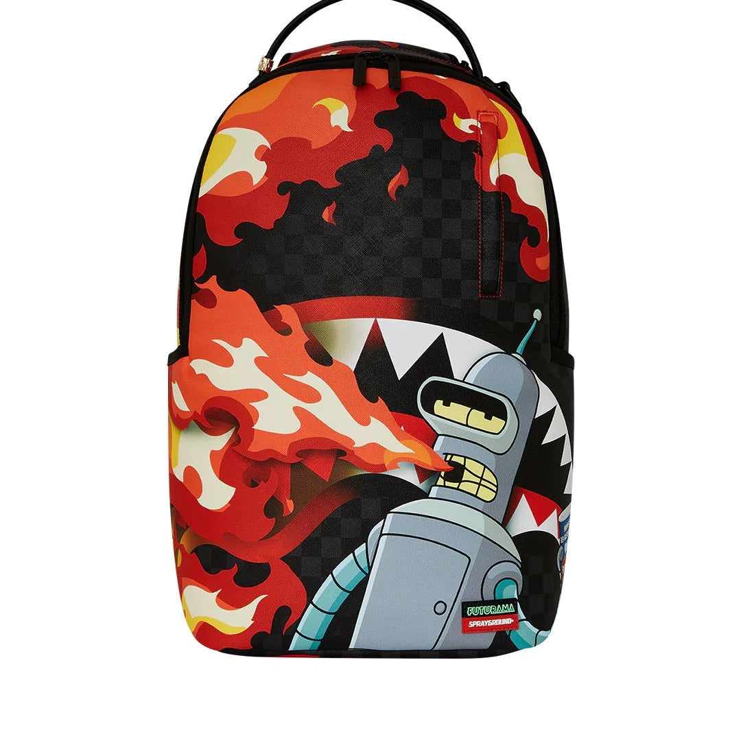 Sprayground Zaino Bender Fire Drama Dlxv
Nero Rosso