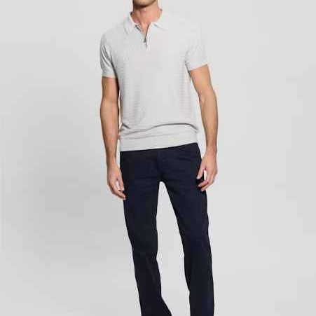 GUESS Pantalone Chino con Tasche Filetto