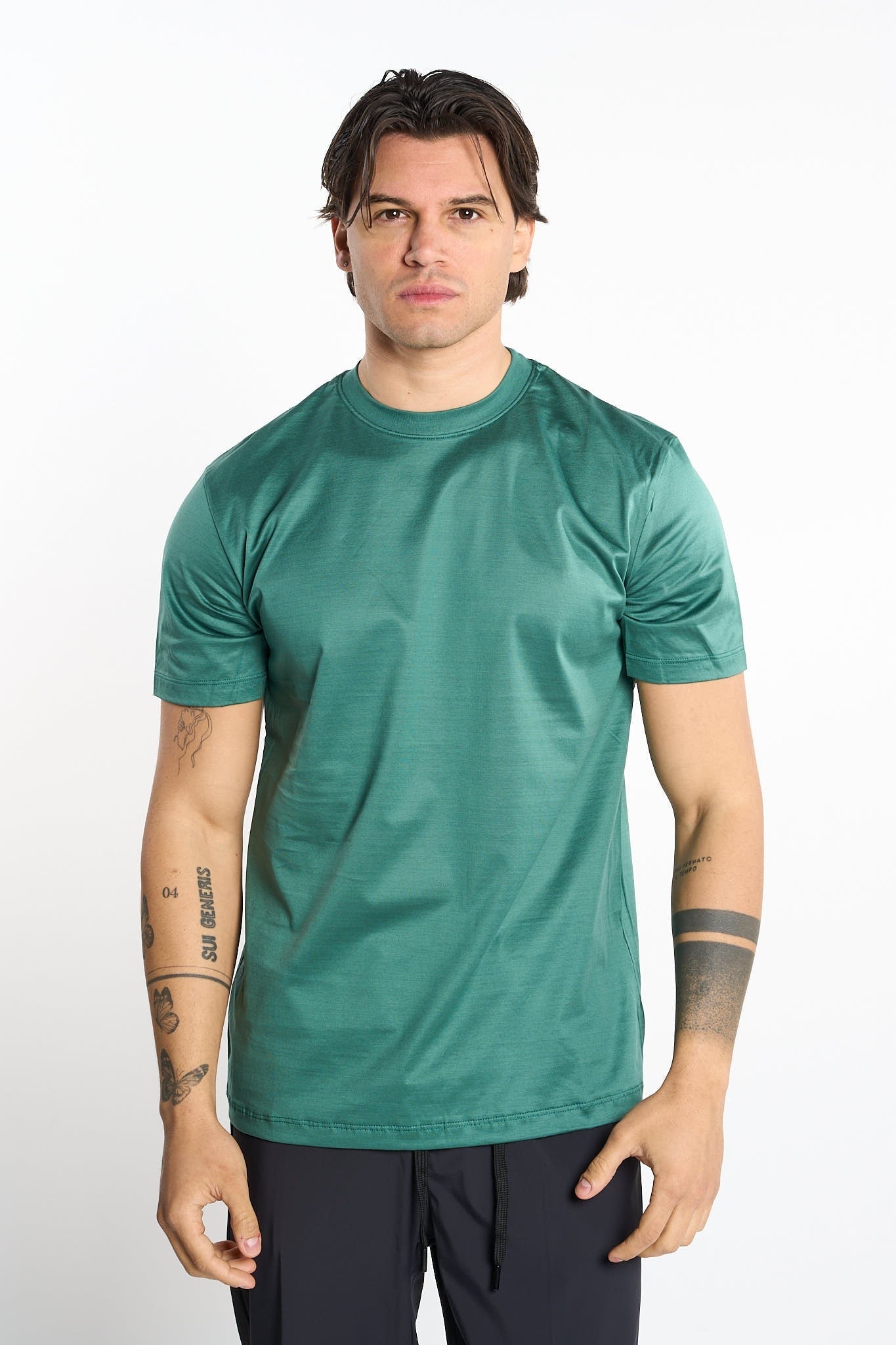 YUU T-shirt Dallas in Filo di Scozia