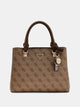 Guess Borsa a Mano Noelle 4G Logo 
Marrone