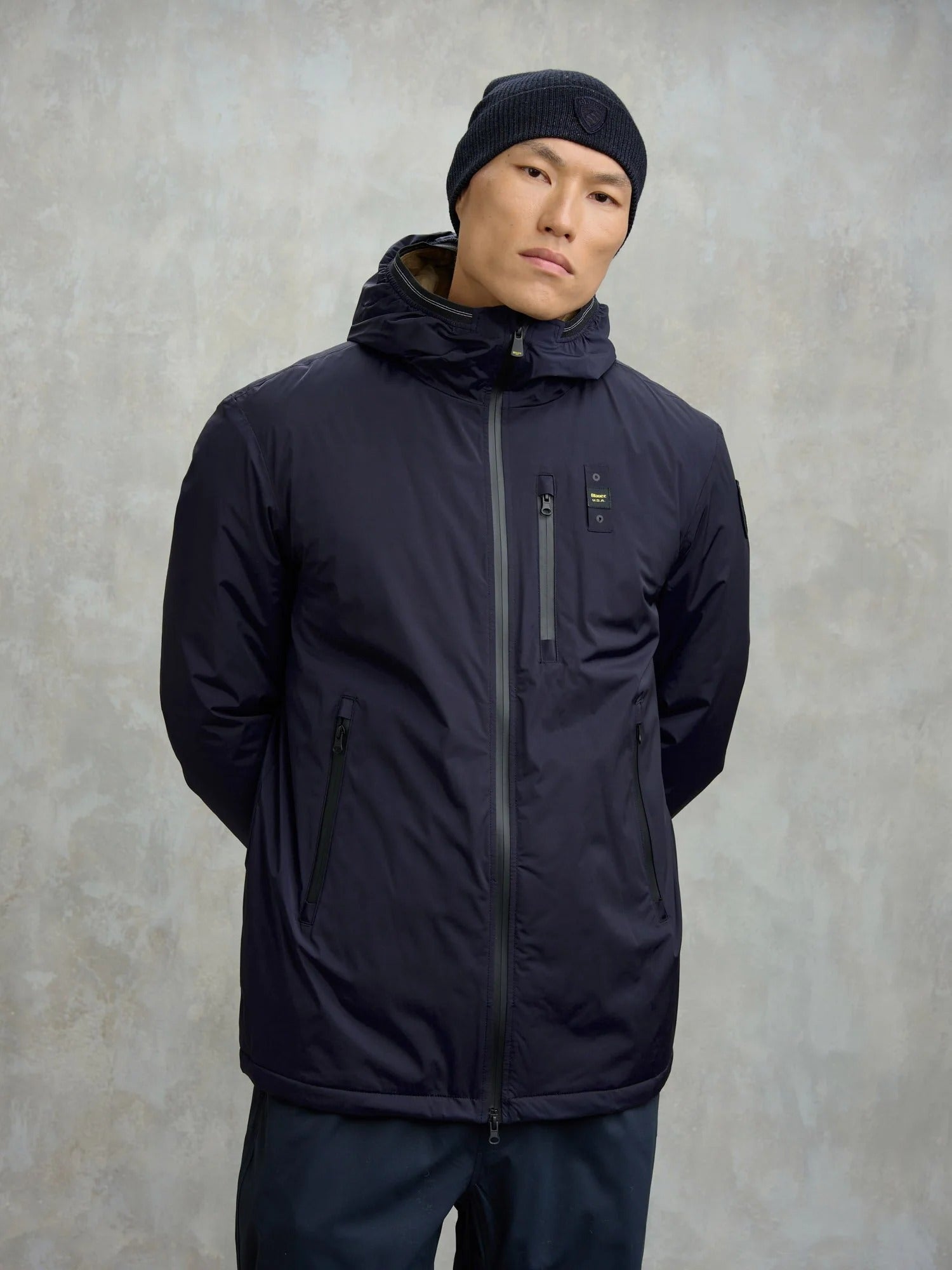 BLAUER USA Giubbetto Nastro con Pelliccia Eco Jarvis