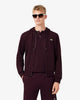 Lacoste Felpa in Tessuto Felpato Classic Fit con Cerniera