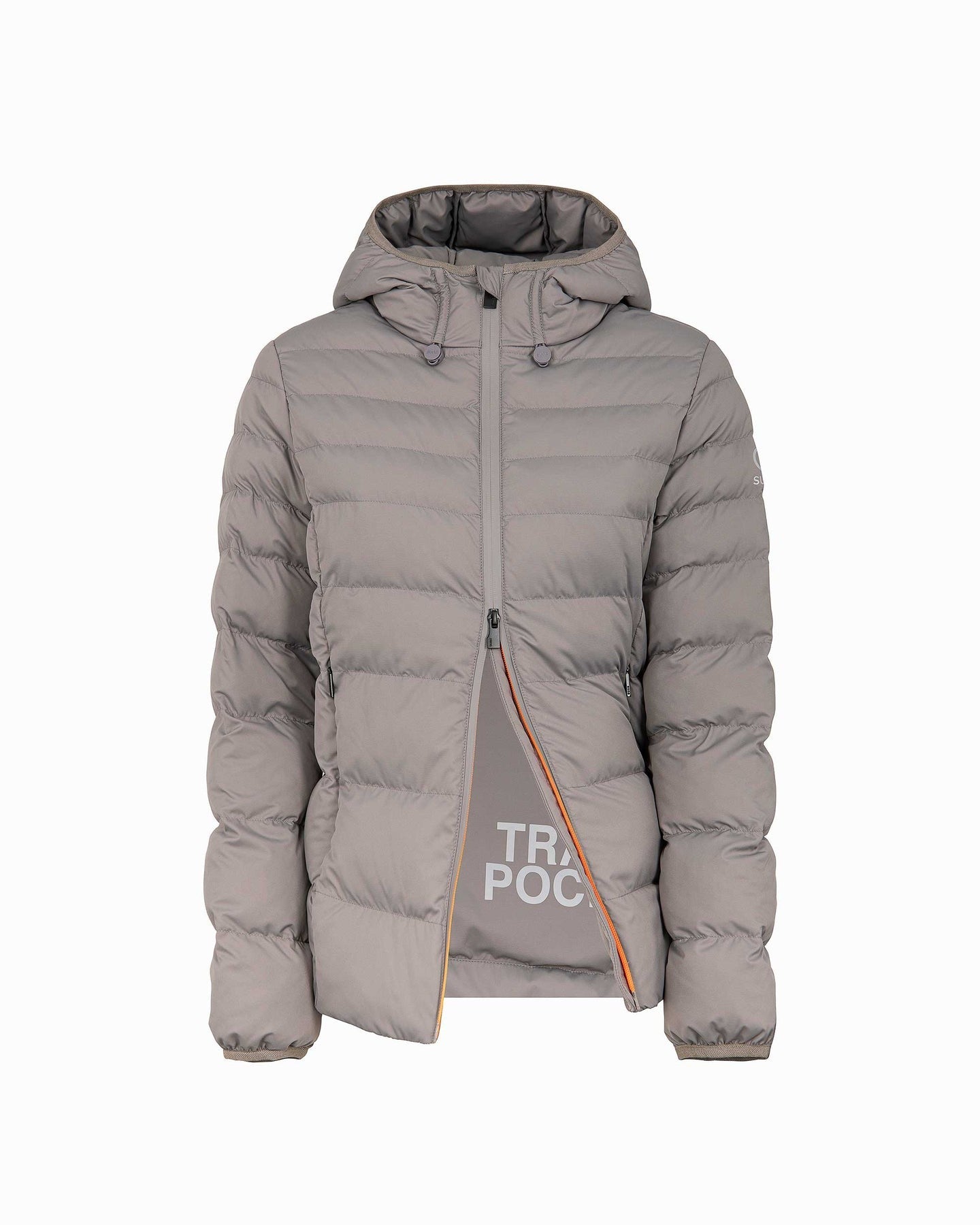 SUNS Piumino Imbottito Modello Bape Lady Travel con Cappuccio