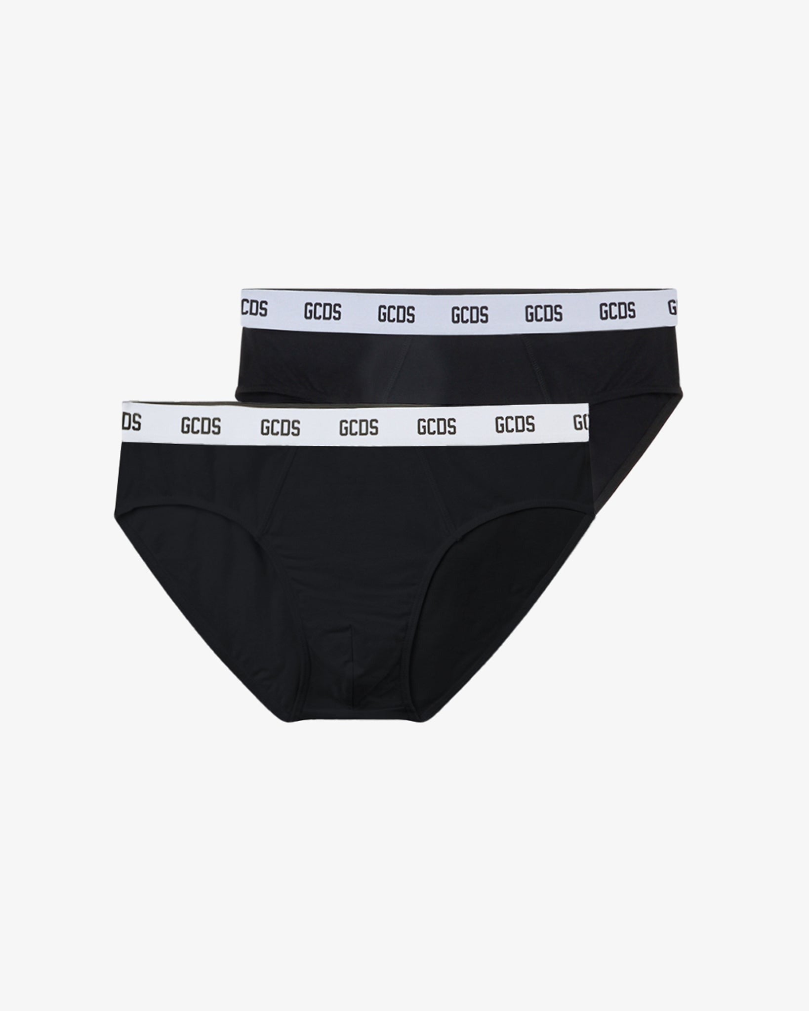 GCDS Pacco da 2 Slip Essentials Nero