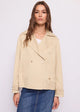Gaudi Jeans Giacca Caban Doppiopetto Beige