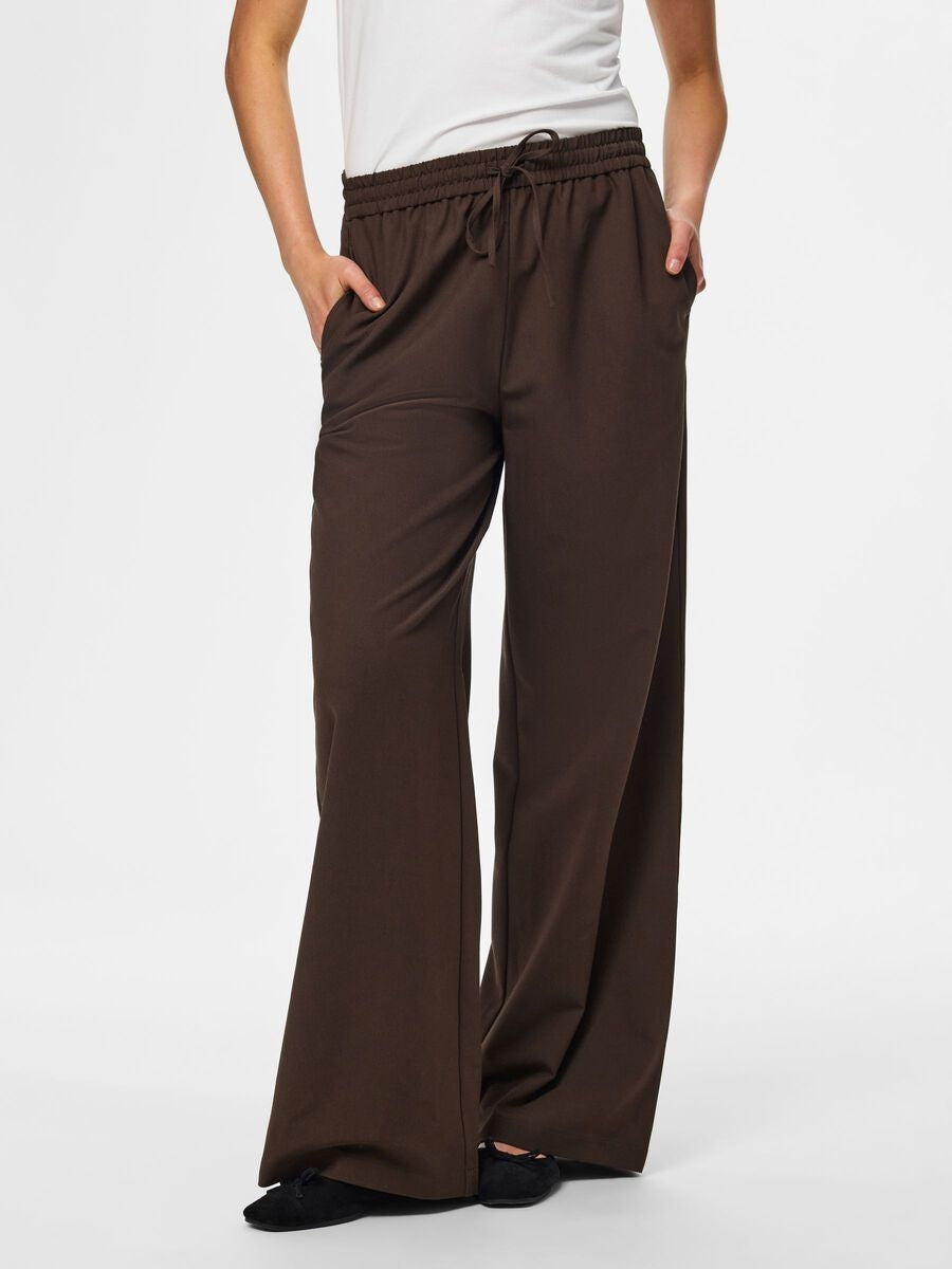 Pieces Pantalone a Gamba Larga Bosella
Marrone
