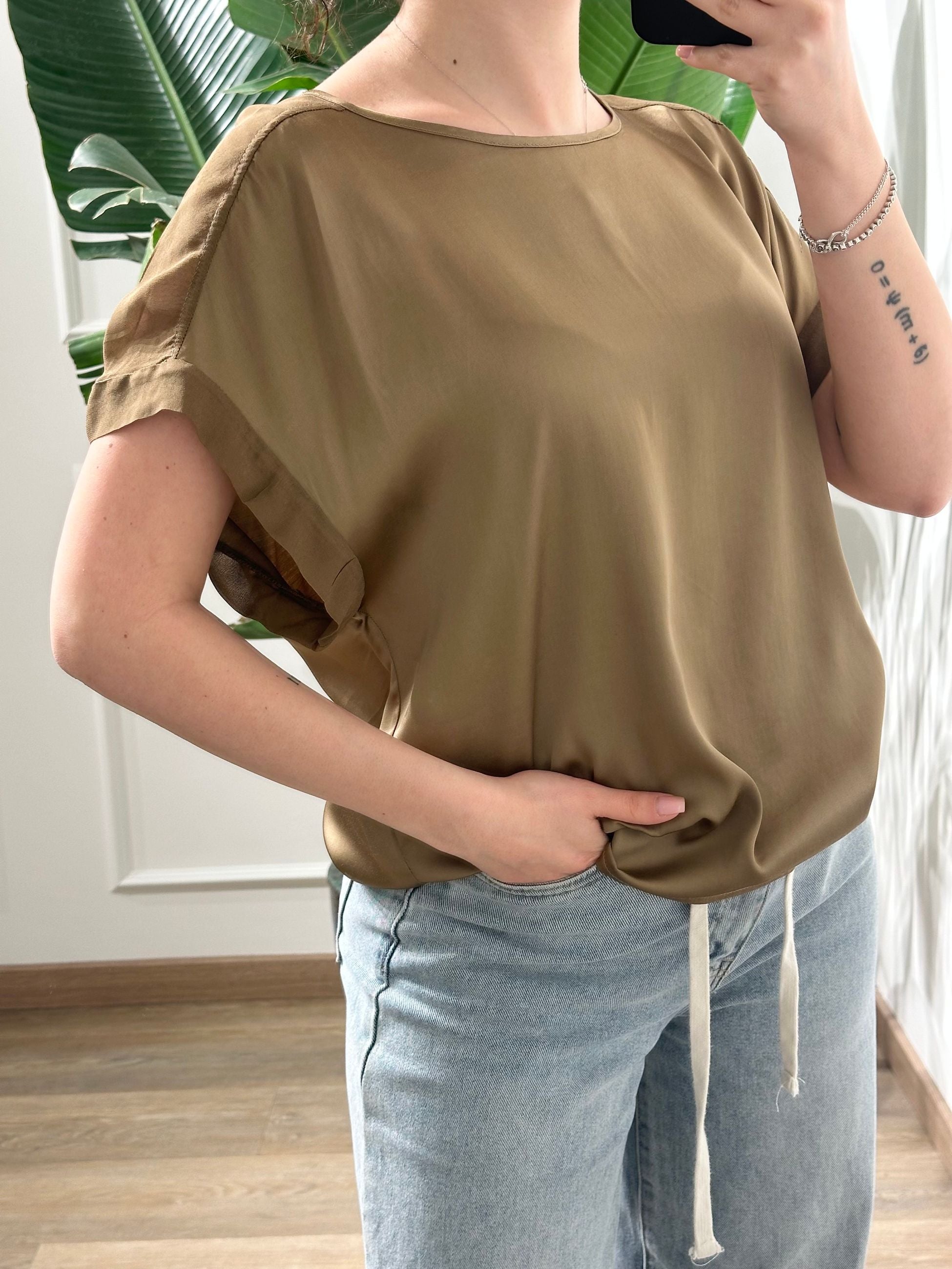 Le Streghe Blusa 
Marrone