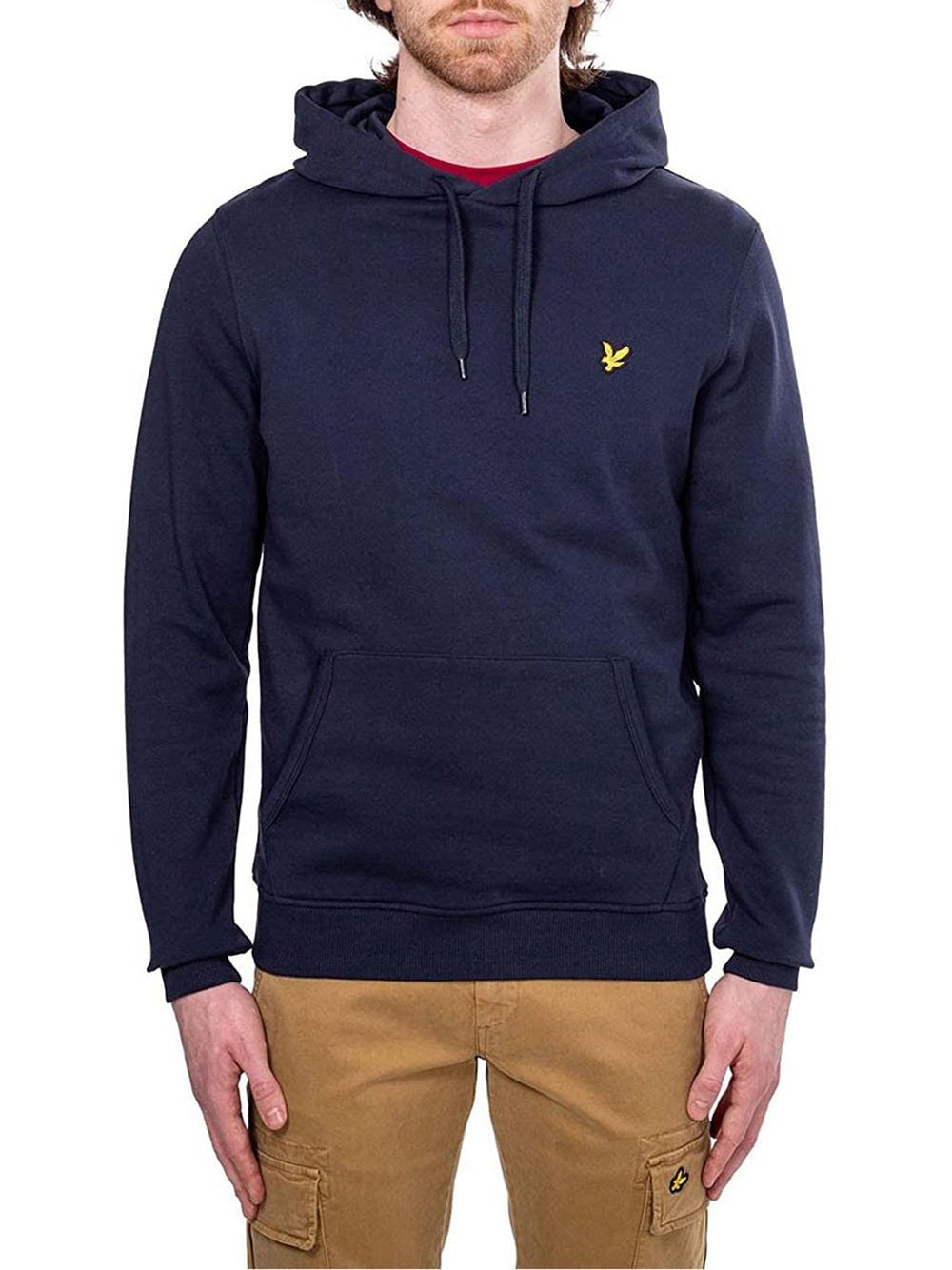 Lyle & Scott Felpa Basica con Logo e Cappuccio